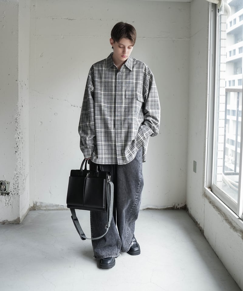 超甘撚り VINTAGE WIDE JEANS by KUROKI | CTHY