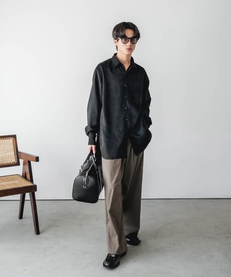 SEA ISLAND MICROFIBER SUEDE SHIRT