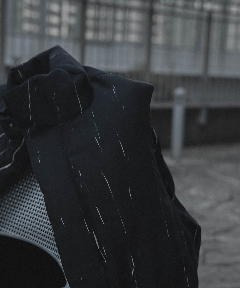 CTHY＋VEIN】PE WRINKLES TAFFETA DOWN VEST