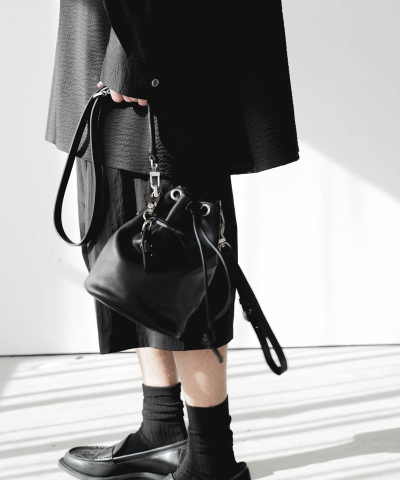 22 LUXURY MATERIAL GUIDI LEATHER DRAWSTRING BA