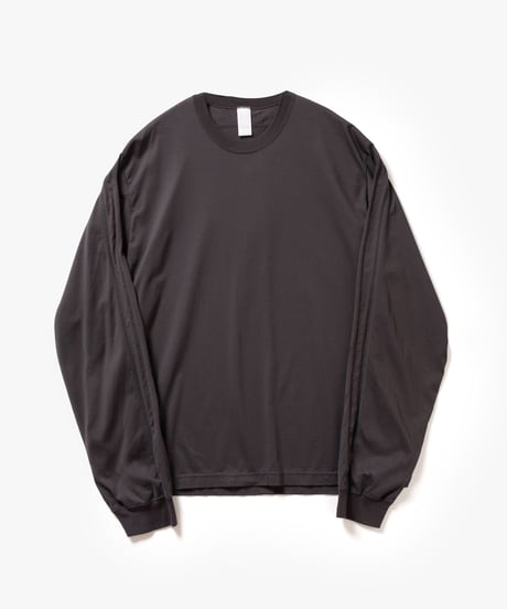[VEIN27SS] 100/3 SUEDE JERSEY VESSEL L/S TEE