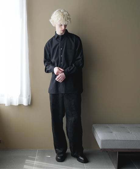 LUXURY MATERIAL BISHU WOOL SHIRT