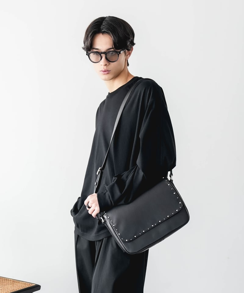 18 【CTHY＋Rich I】LEATHER STUDS BAG by Annonay |
