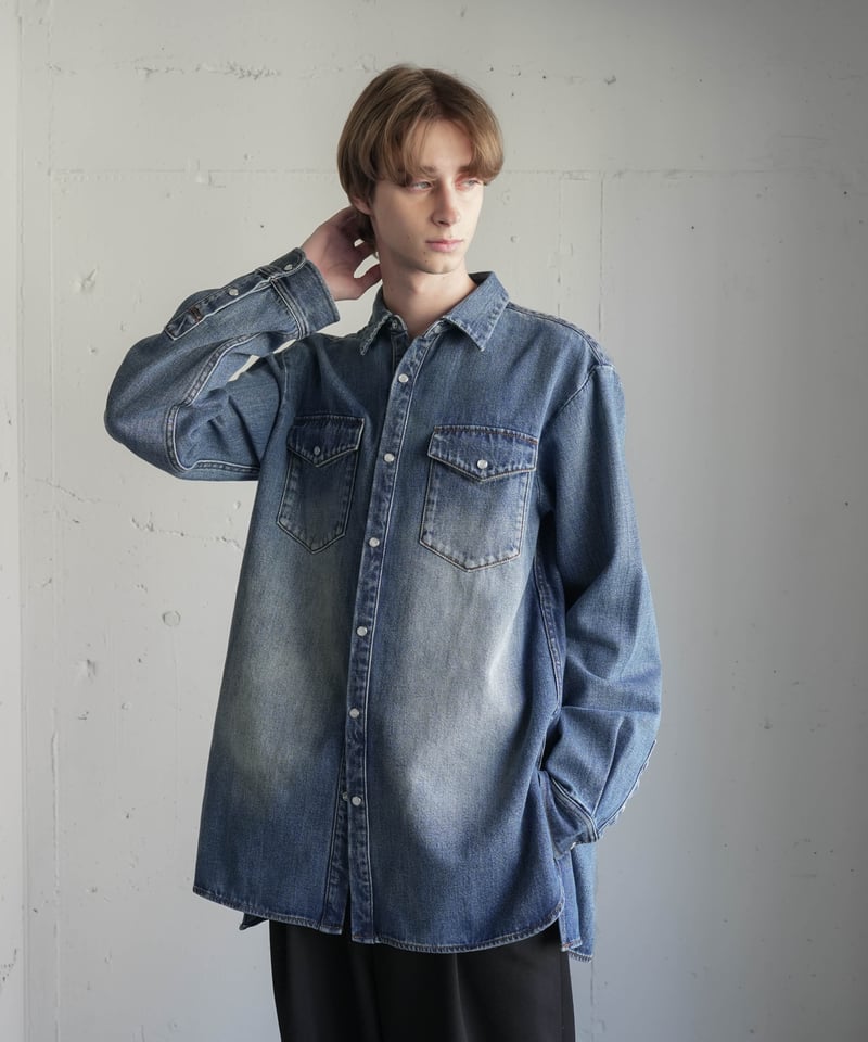 超甘撚り VINTAGE DENIM SHIRTS by KUROKI | CTHY 超甘撚り VINTAGE DENIM SHIRTS by KUROKI | CTHY