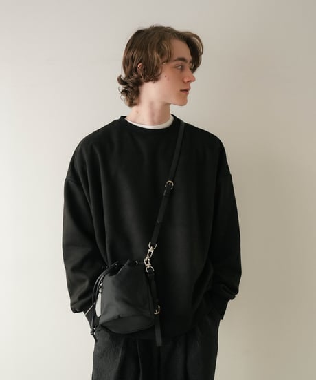 #01 LUXURY MATERIAL DRAWSTRING BAG by LIMONTA