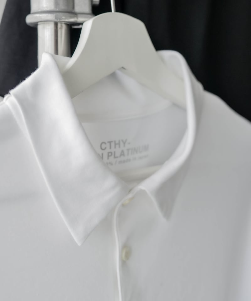LUXURY MATERIAL SUVIN PLATINUM POLO SHIRT | CTHY