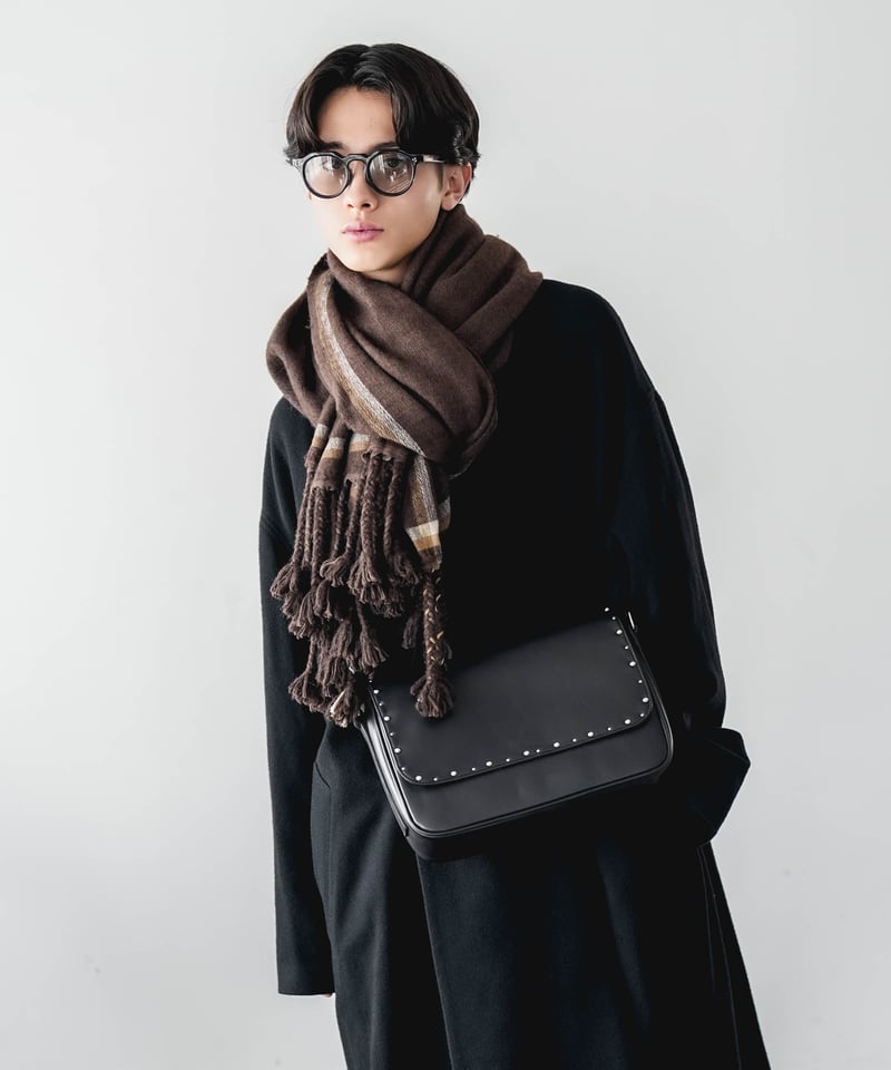 18 【CTHY＋Rich I】LEATHER STUDS BAG by Annonay |