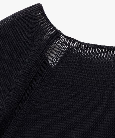[VEIN27SS] 40/2 CO KNIT PULLOVER