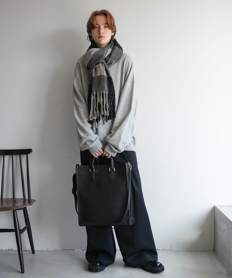 HIGH-END YAK WOOL FRINGE STOLE | CTHY HIGH-END YAK WOOL FRINGE STOLE | CTHY