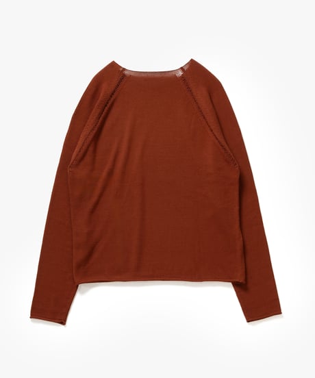[VEIN27SS] 40/2 CO KNIT PULLOVER