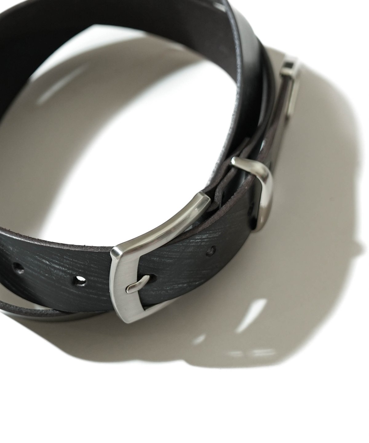 HIGH-END BRIDLE LEATHER NARROW BELT | CTHY