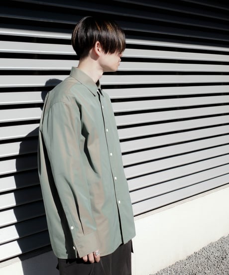 COTTON SILK SHIRT JACKET
