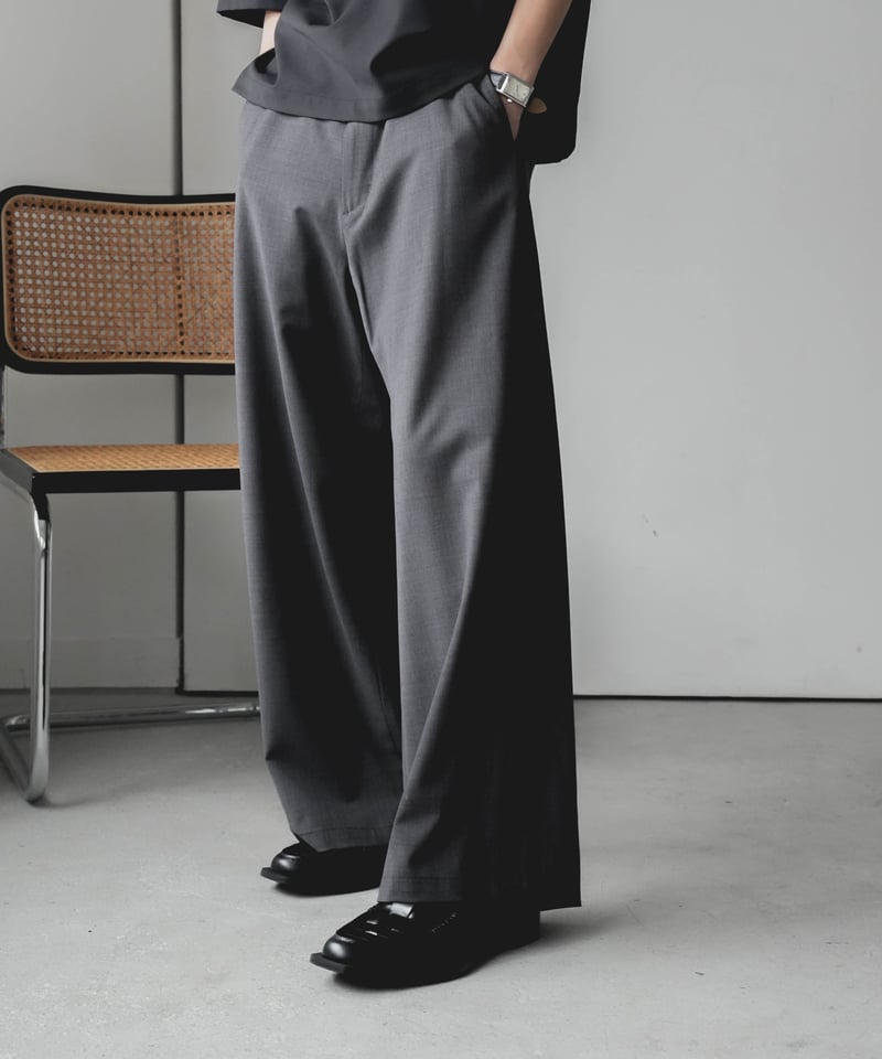 CTHY まとめ　　WOOL DENIM WIDE SLACKS WASHABLE SUMMER WOOL SLACKS | CTHY
