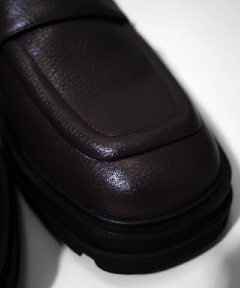 CTHY＋VEIN】COW LEATHER LOAFERS [EMBOSSED] | CTHY - 靴