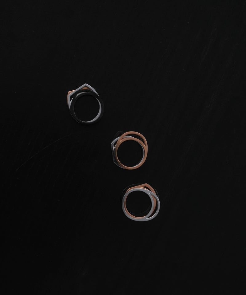 SLANT 2D LAYER RING | CTHY