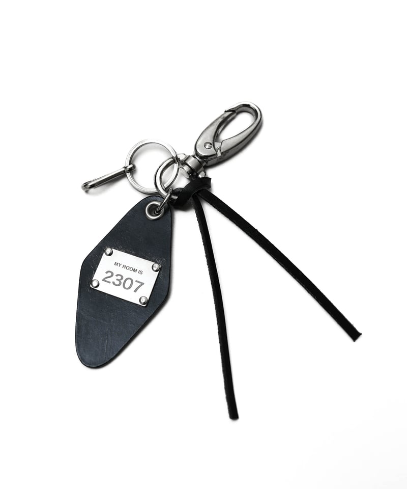 【新品】LUXURY MATERIAL LEATHER ROOM KEYRING LUXURY MATERIAL LEATHER ROOM KEYRING by BRIDLE