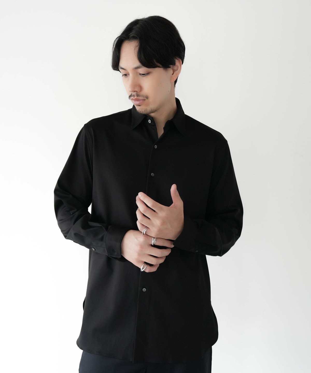 【15日までの限定価格】CTHY スビンプラチナムシャツとシルクタイ スビンプラチナムスムース ビッグTシャツ ホワイト | ＋CLOTHET