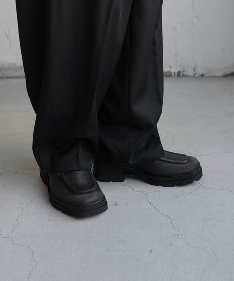 【CTHY＋VEIN】COW LEATHER LOAFERS [EMBOSSED / ANTIQUE]