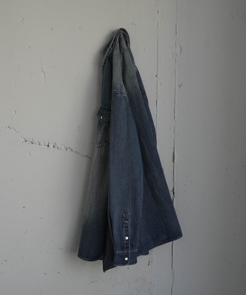 超甘撚り VINTAGE DENIM SHIRTS by KUROKI | CTHY 超甘撚り VINTAGE DENIM SHIRTS by KUROKI | CTHY
