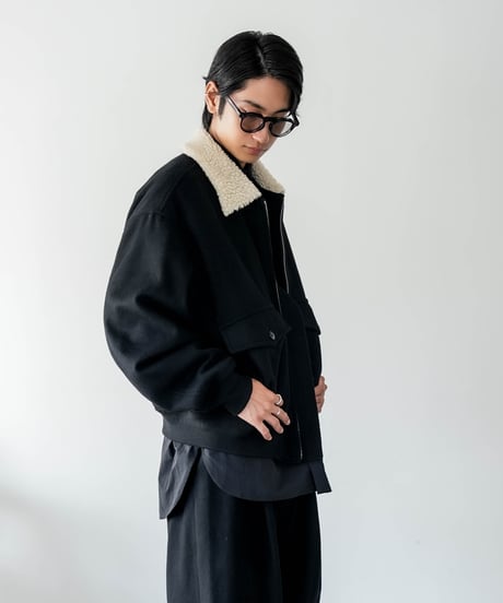 LUXURY MATERIAL G-1 JACKET by WOOL CASHMERE