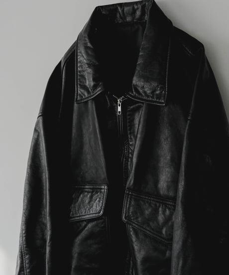 VINTAGE COW LEATHER BLOUSON