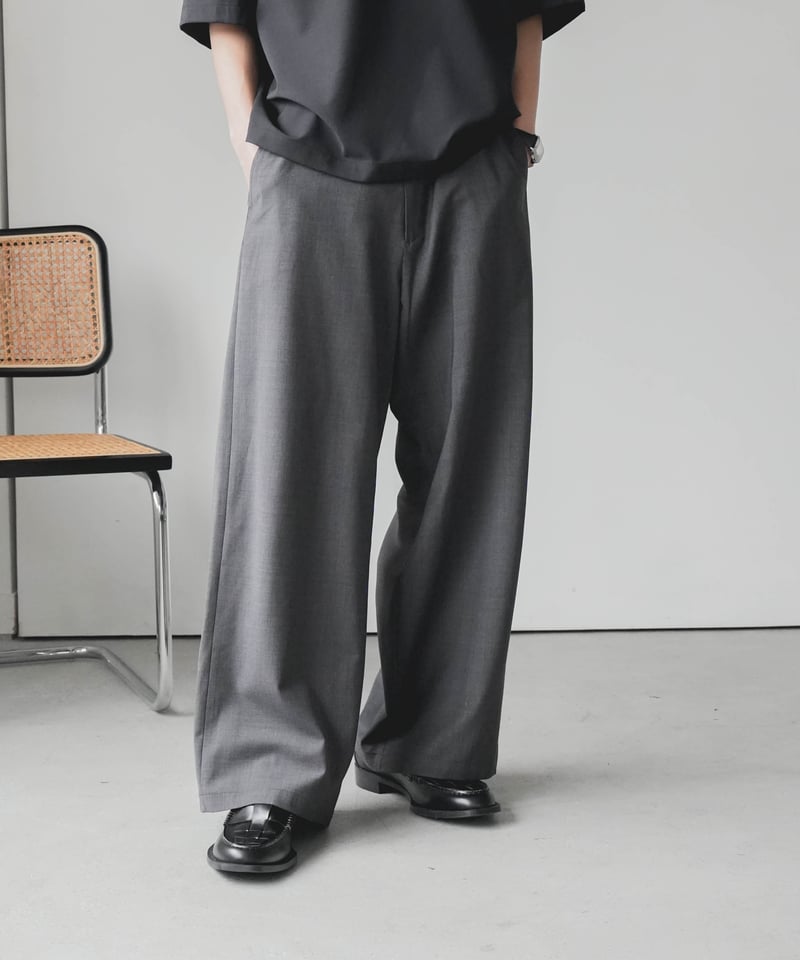 WASHABLE SUMMER WOOL SLACKS | CTHY
