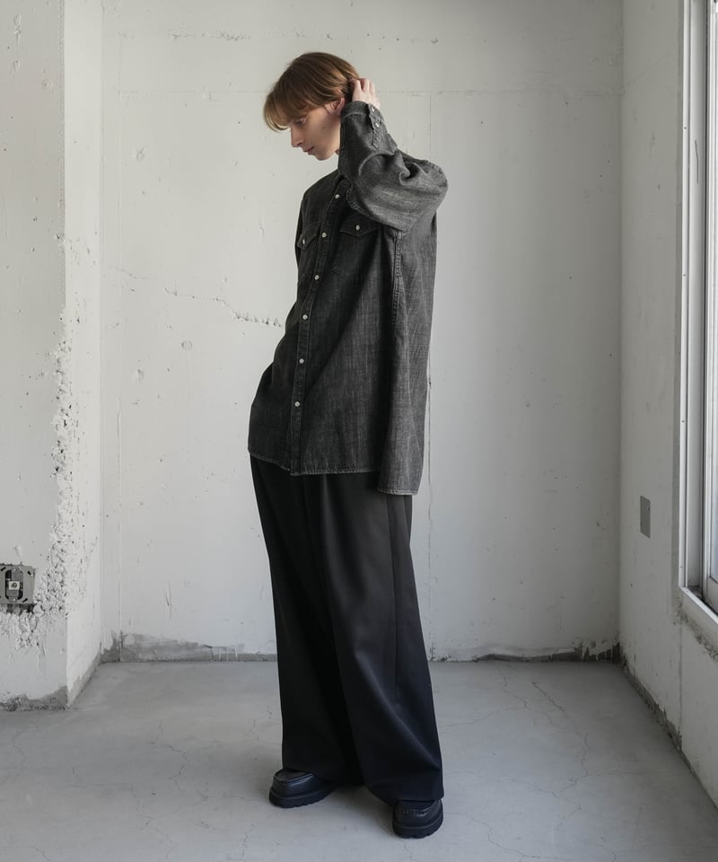超甘撚り VINTAGE DENIM SHIRTS by KUROKI | CTHY 超甘撚り VINTAGE DENIM SHIRTS by KUROKI | CTHY