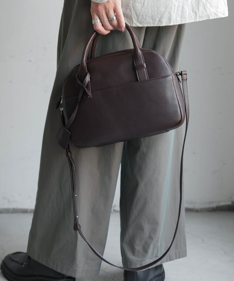 CTHY HIGH-END LEATHER BAG ブラウン CTHY＋Rich I】PREMIUM HIGH-END LEATHER HELMET BA