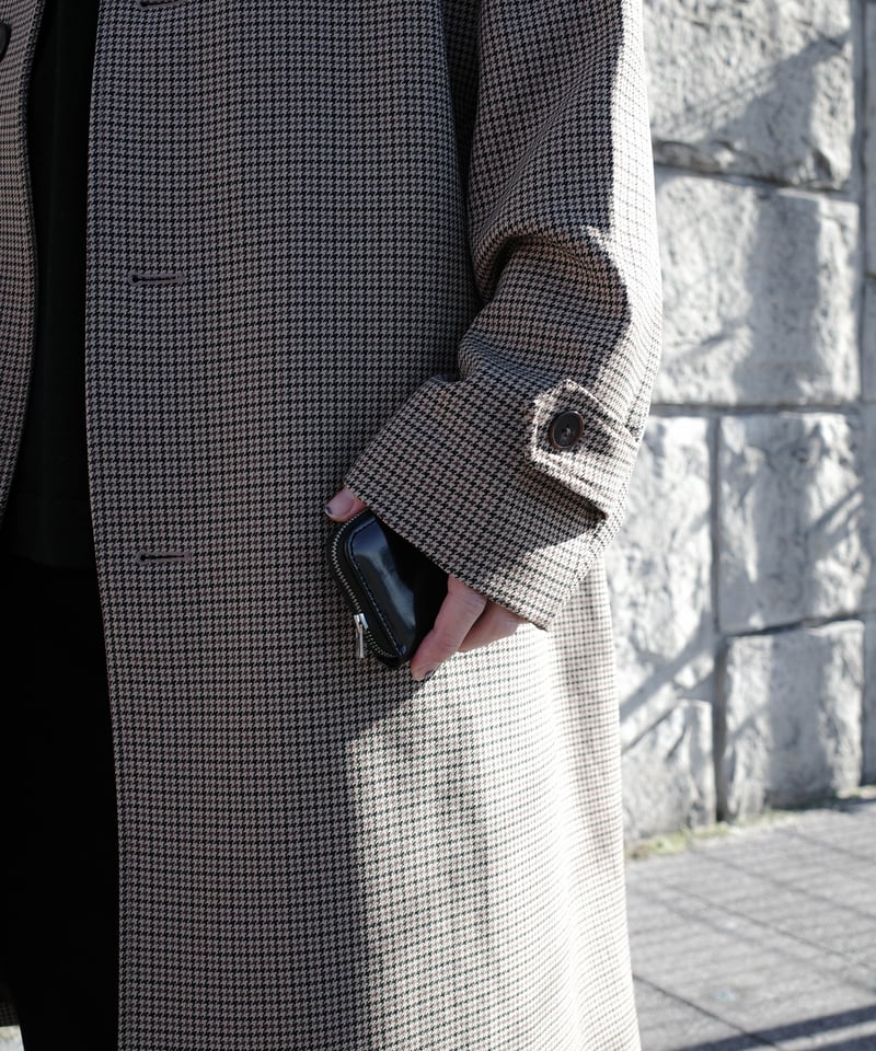 小物 CTHY EXCELLA ZIP MINI WALLET EXCELLA ZIP MINI WALLET [ ENAMEL & QUILTING LEA