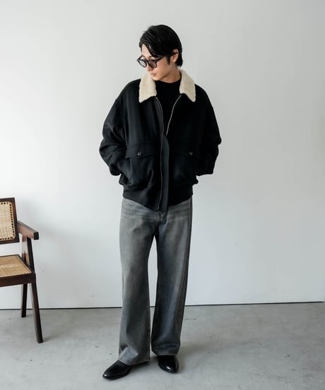 LUXURY MATERIAL G-1 JACKET by WOOL CASHMERE