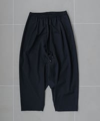 LUXURY MATERIAL BISHU WOOL WIDE SAROUEL SLACKS