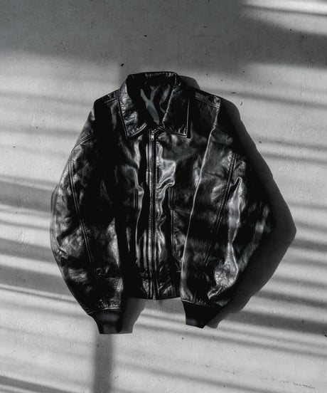 VINTAGE COW LEATHER BLOUSON