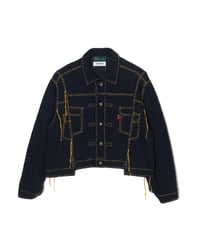 [DISCOVERED27SS] gim Ex KNIT BLOUSON