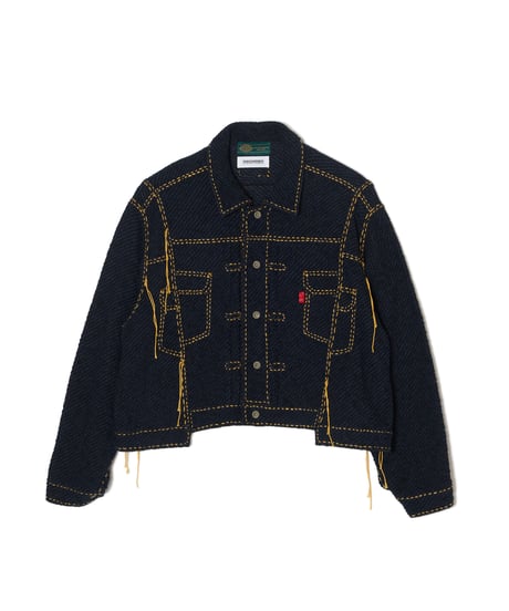 [DISCOVERED27SS] gim Ex KNIT BLOUSON