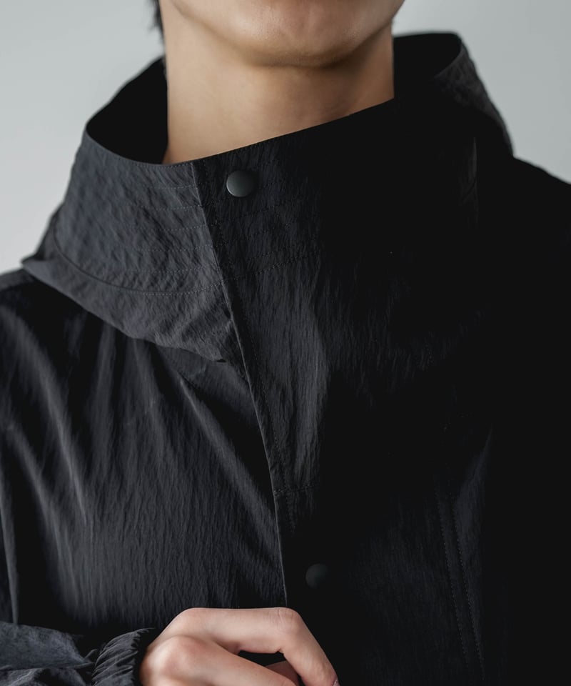 ち*部様 CTHY #04 LIMONTA NYLON MINIMAL BODY LUXURY MATERIAL HOODED COAT by LIMONTA ITALY FA