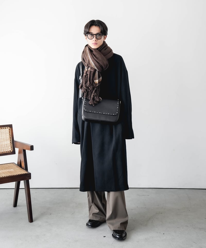 18 【CTHY＋Rich I】LEATHER STUDS BAG by Annonay |