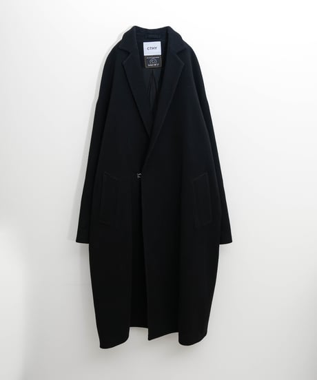 LUXURY MATERIAL CHESTER COAT by Super140’s Jackal WOOL / TWEED