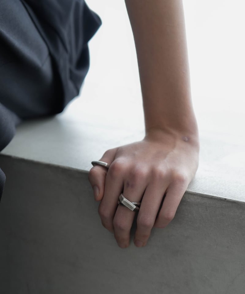 CTHY LAYERED RING 19号 シルバー950 CTHY LAYERED RING 19号 シルバー950