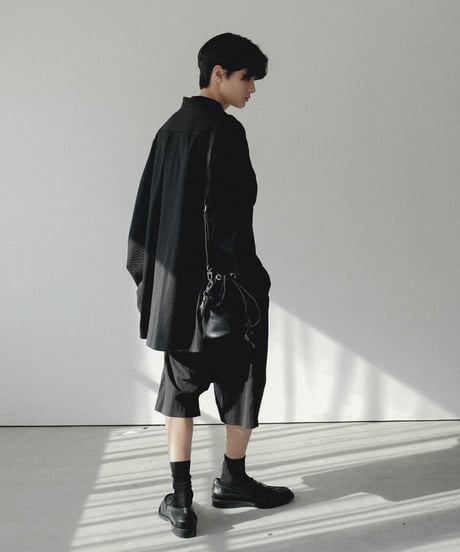 LUXURY MATERIAL LIMONTA ITALY SAROUEL HALF PANTS