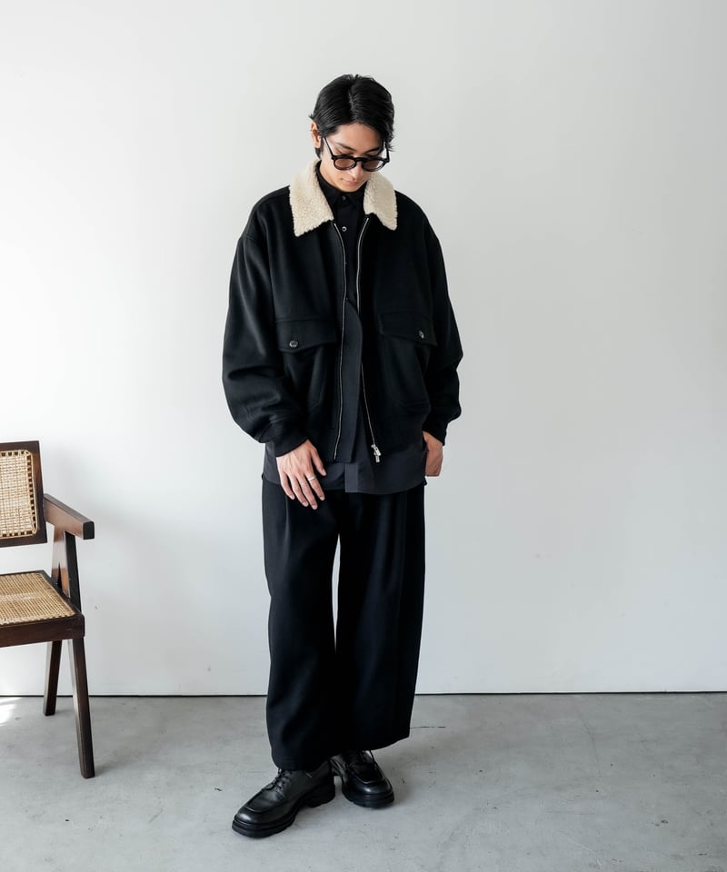 CTHY LUXURY MATERIAL G-1JACKET Mサイズ LUXURY MATERIAL G-1 JACKET by WOOL CASHMERE | CTHY