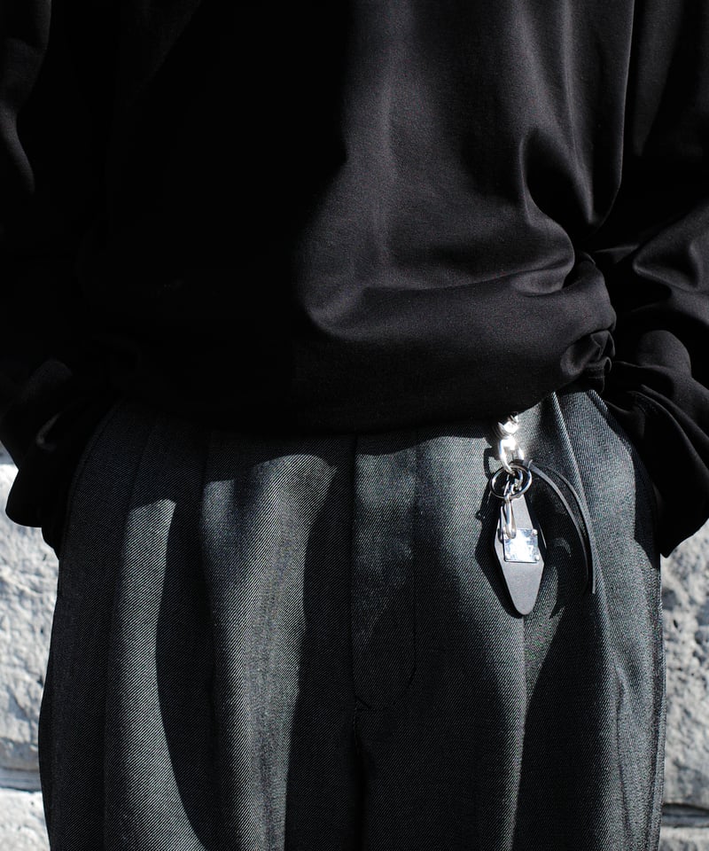 LUXURY MATERIAL LEATHER ROOM KEYRING by BRIDLE