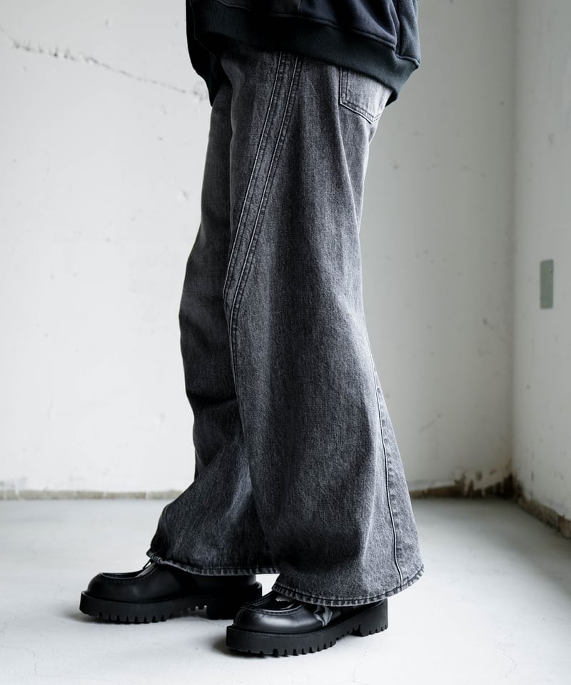 3D TWISTED JEANS [ WIDE ] | CTHY