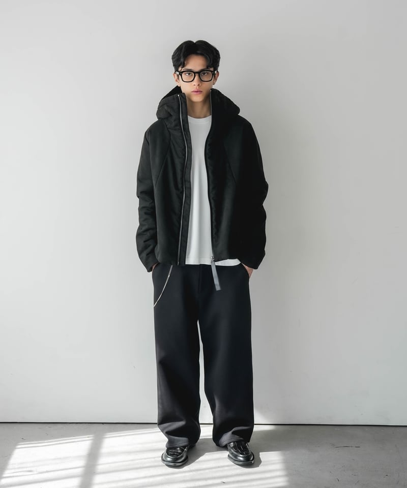 ［CTHY］エアロゲル_マイクロファイバースエードブルゾン AEROGEL×SEA ISLAND MICROFIBER SUEDE HOODED BLOU