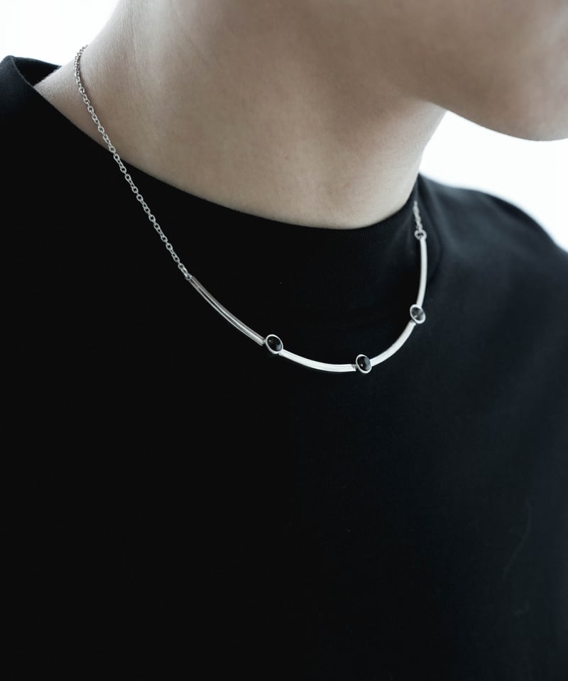 HIGH-END STONE SILVER NECKLACE | CTHY