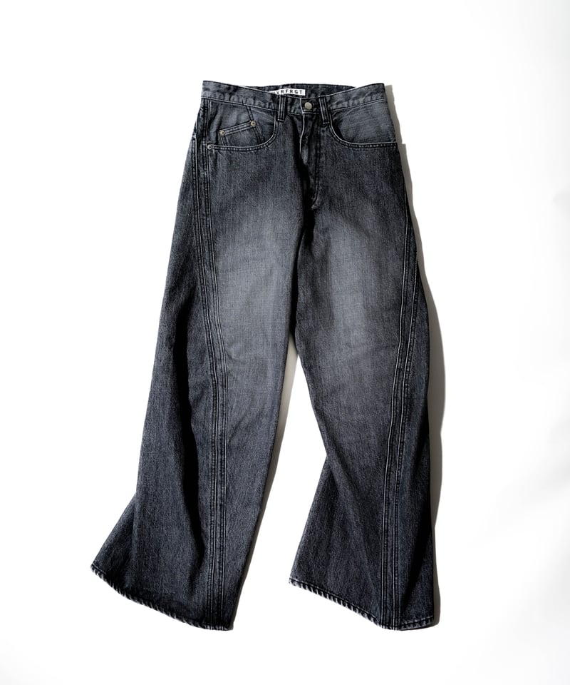 購入先はどちらでしょうかNVRFRGT 3D Twisted Wide Leg Jeans size1 