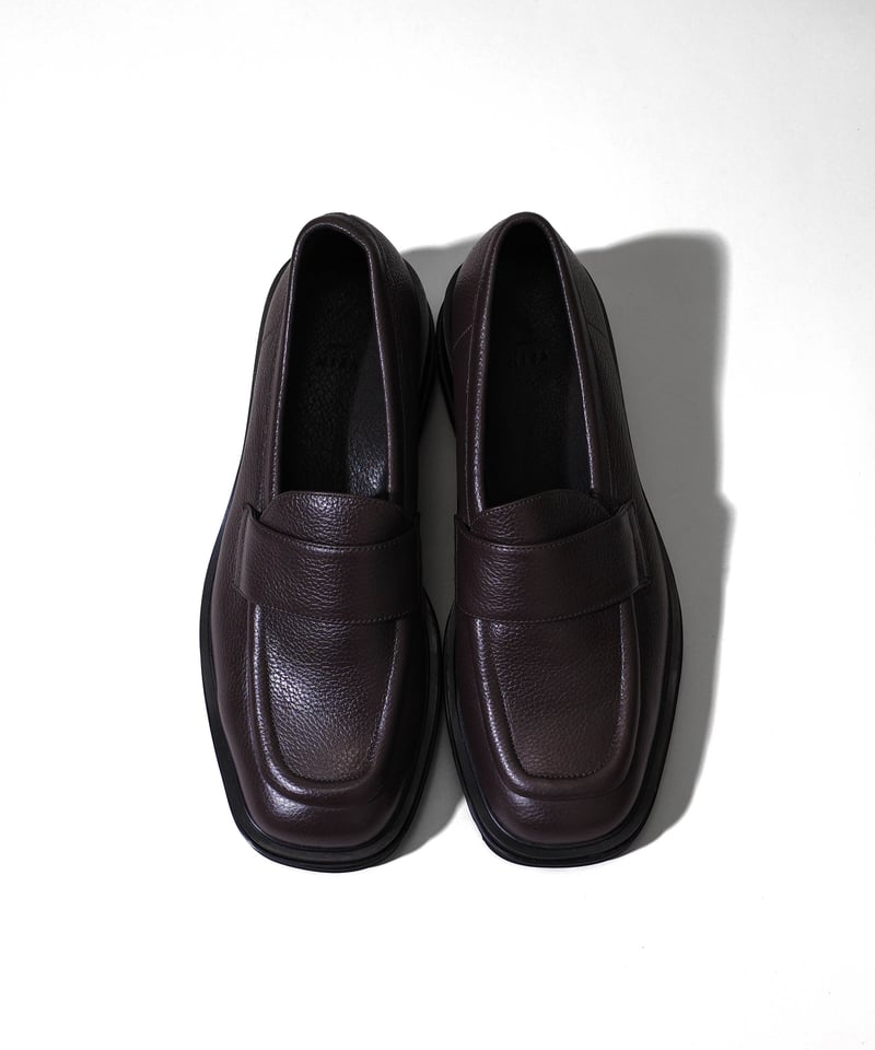 そ*う様 CTHY VEIN COWLEATHER LOAFERS EMBOSS CTHY＋VEIN】EMBOSSED COW LEATHER LOAFERS