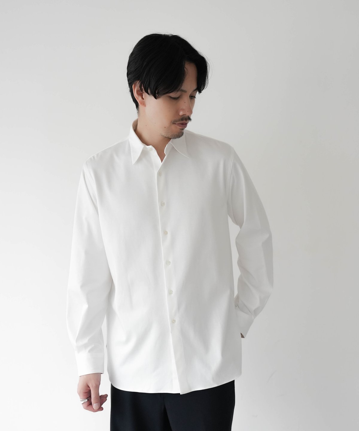 【15日までの限定価格】CTHY スビンプラチナムシャツとシルクタイ スビンプラチナムスムース ビッグTシャツ ホワイト | ＋CLOTHET
