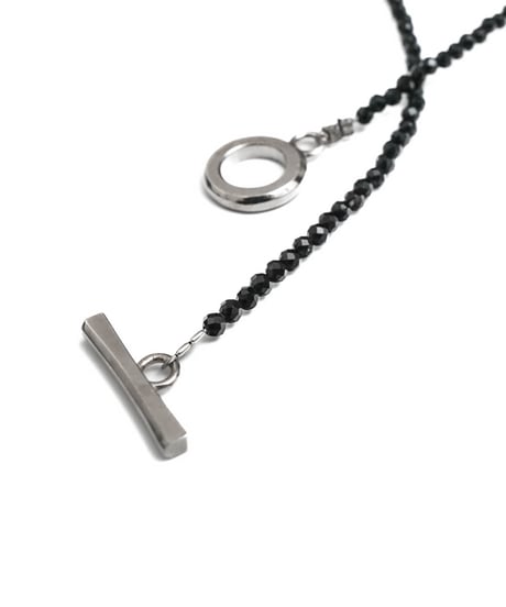 CTHY MANTEL NECKLACE “BLACK ONYX”