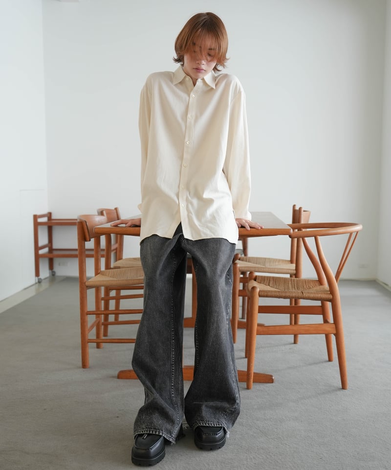 VINTAGE SILK NOIL SHIRT | CTHY