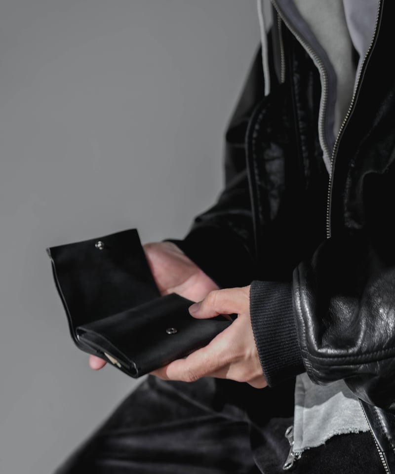 LUXURY MATERIAL GUIDI LEATHER ANONYMOUS WALLET